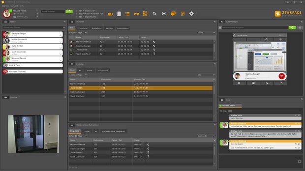STARFACE Telefonie Software UCC-Client