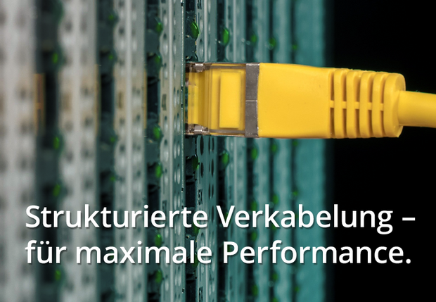 Verkabelung in Freiburg, Netzwerkkabel und Glasfaser