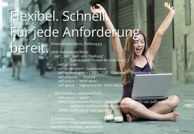 Gewerbliche Internetanbindung und strukturierte Verkabelung